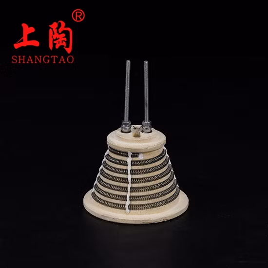 2022 Shanghai Gongtao High Temperature Electrical Heating Element Cordierite Ceramic Bobbin Heater