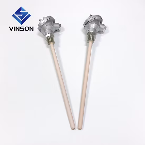 Sonda Wzp K/J/N/Rtd PT100 Sensore termocoppia temperatura pozzetto termometrico PT1000